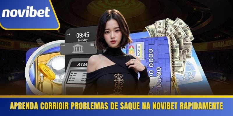 Aprenda corrigir problemas de saque na Novibet rapidamente