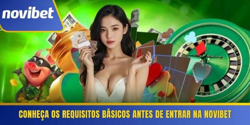Conheça os requisitos básicos antes de entrar na Novibet 