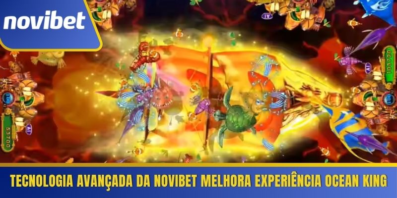 Tecnologia avançada da Novibet melhora experiência Ocean King